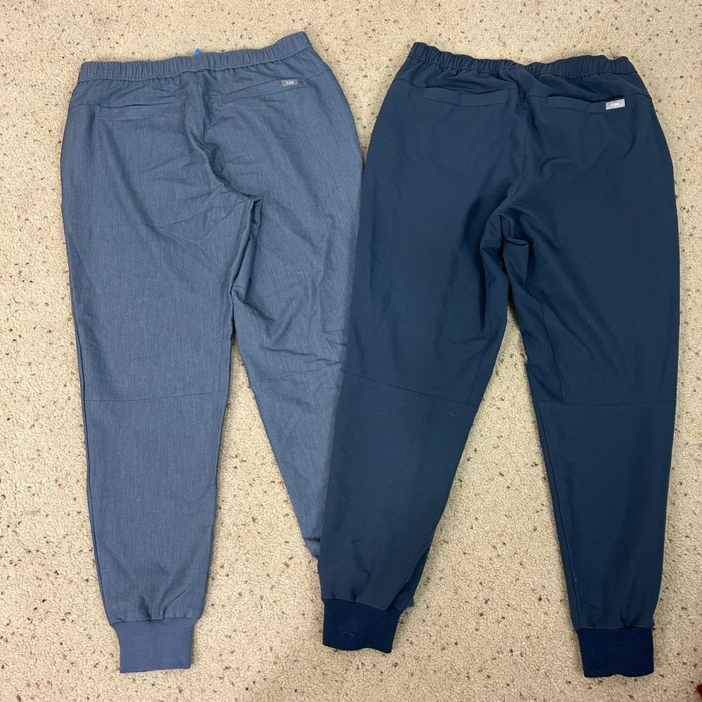 FIGS Lot of 2: Jogger Scrub Pants Blue Technical Collection Men's Size Large
